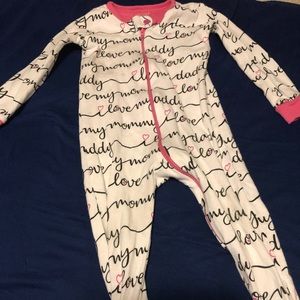 Baby girl pajamas